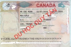 Du học Canada - Chúc mừng Lưu Trương Thế Huy đã có visa du học Canada!